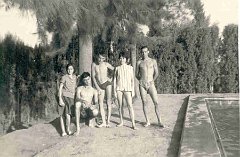 TABIA 1961 LA PISCINE DE LA FERME VAUGOYEAU